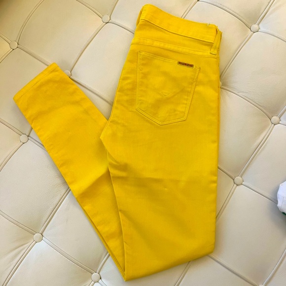Hudson yellow jeans - Picture 1 of 2